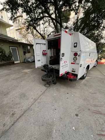 Magnet Plumbing service vehicle on-site for Faucet Repair in Riviera Isles